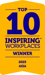 Top 10 Inspiring Workplaces - Asia