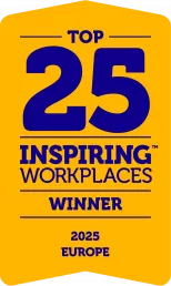Top 25 Inspiring Workplaces - Europe