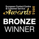 Bronze Winner Best Employee Experience (Outsourcer) - European Contact Centre & Customer Service Awards 2024