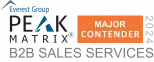 Major Contender on Everest Group’s B2B Sales Services PEAK Matrix® Assessment 2024