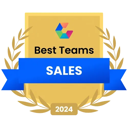 TaskUs, winner of Comparably Best Teams Sales 2024