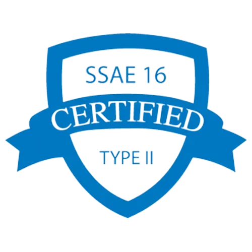 SSAE 16 Type II Certified