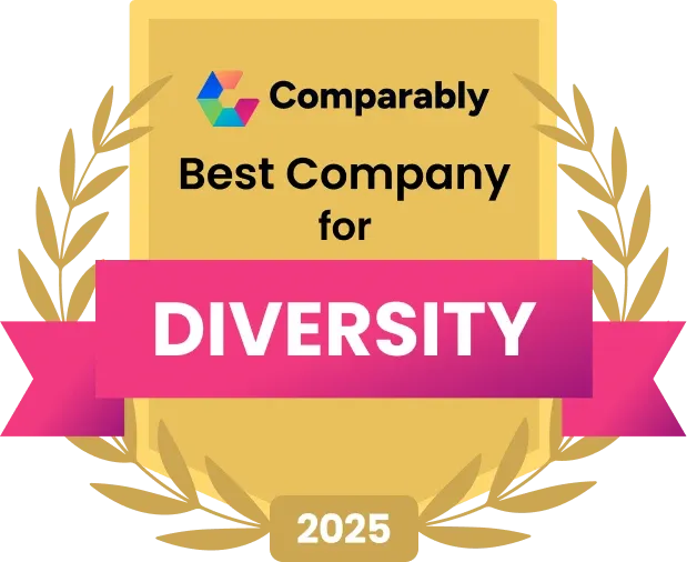  Comparably Best Company Diversity 2025